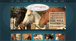 Desktop Screenshot of horseconnectionscostarica.com